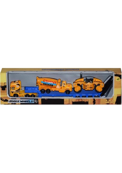 Sun-Pio-Mxx-Dc.ınşaat Set Tir/çekici Üstü 2 Araç 3A.