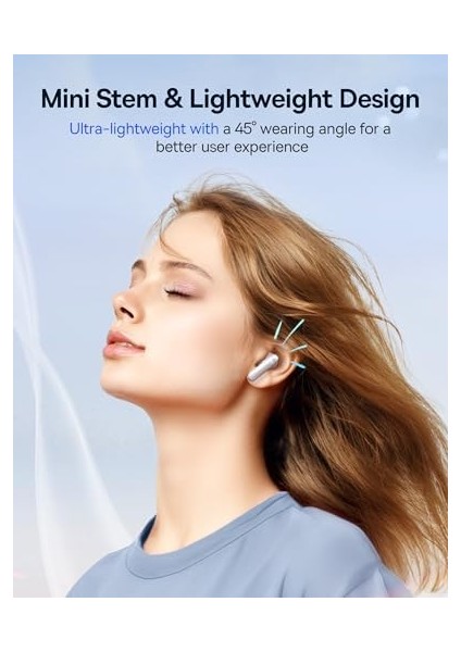 E13 Bowie True Wireless Bluetooth Kulaklık-Beyaz