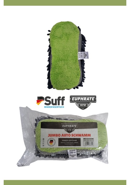 Jumbo Çift Yönlü Oto Yıkama Süngeri 22x10 Cm Yeşil, Oto Bezi, Araç Bezi, Köpük Süngeri modelleri