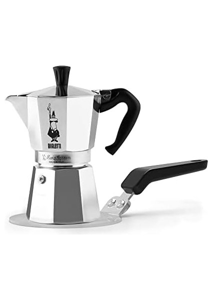 - Indüksiyon Ocak Isı Difüzörü - 13cm - 1 Ila 9 Cups Aralığı Için Uygundur - Paslanmaz Çelik Gövde - Bakalit Sap - Halka Plaka - Adaptör Plakası
