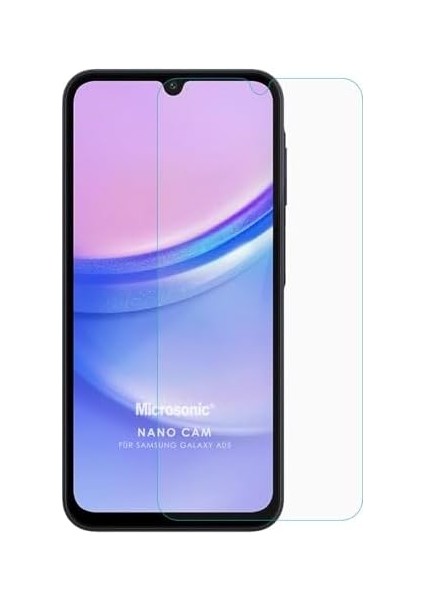 Samsung Galaxy A06 Nano Glass Cam Ekran Koruyucu [galaxy A06 ile Uyumlu Ekran Koruyucu - Şeffaf]