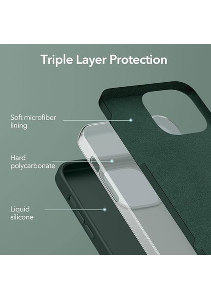iPhone 13 Pro Kılıf,cloud Yeşil