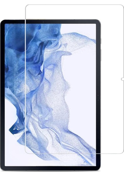 Samsung Tablet Için Tasarlanmış Uçtan Kenara Kapsama Tam Koruma Temperli Cam (Galaxy Tab S9 Fe Plus X610)