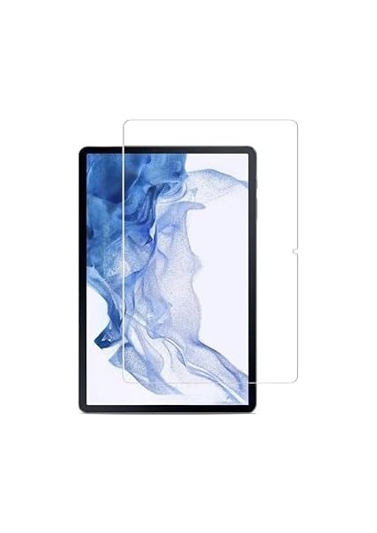 Samsung Tablet Için Tasarlanmış Uçtan Kenara Kapsama Tam Koruma Temperli Cam (Galaxy Tab S9 Fe Plus X610)