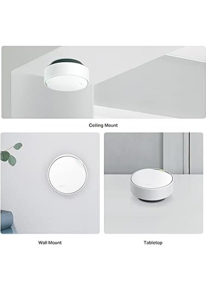 Deco X50-POE(3-PACK), AX3000 Mbps, Poe Destekli, Dual-Band, 2,5gbps Ethernet Portu, 150 Cihaza Kadar Bağlantı, 600 M² 'ye Kadar Kapsama, Mobil Uygulama ile Kolay Kurulum, Wi-Fi 6 Mesh Sistemi