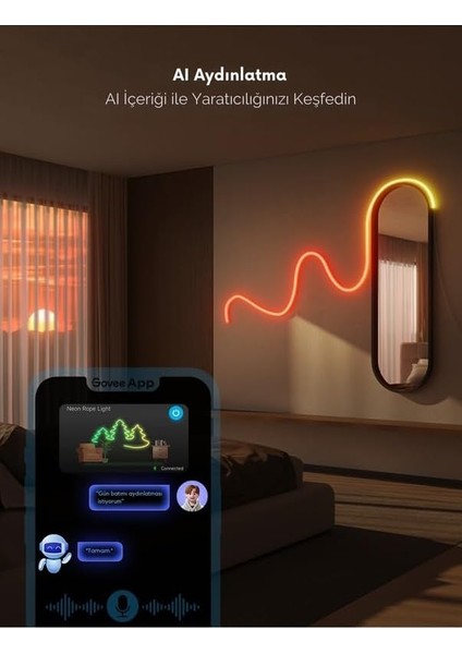 Neon LED Şerit 2. Nesil (5m)