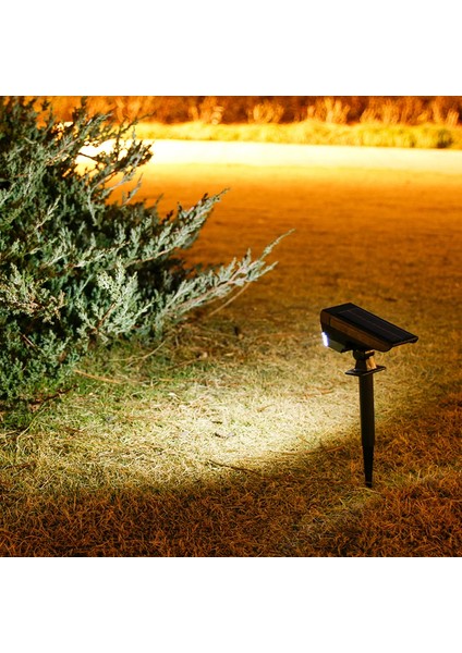 Güneş Enerjili Solar LED Lamba Bahçe 10 Ledli Peyzaj Işıkları Yürüyüş Yolu 1 Adet