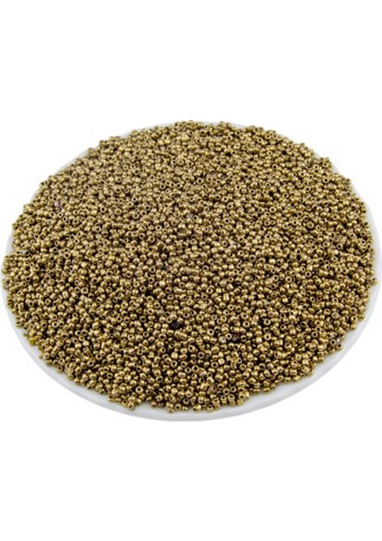 Kaplama Osmanlı Rengi (11/0) 2 mm Kum Boncuğu 100 gr