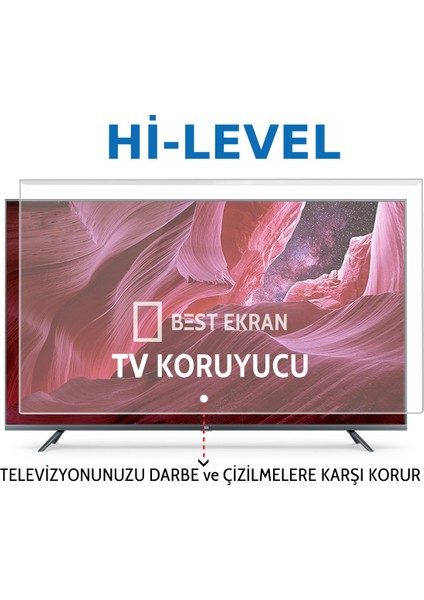 Hi Level 55" Inç 139 cm KIRILMAZ Tv Ekran Koruyucu