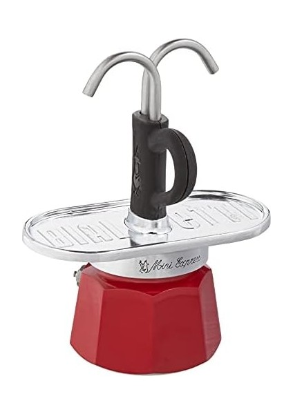 - Set Mini Express: Ocak Üstü Espresso Pişirici + 2 Cups - Magrite Serisi