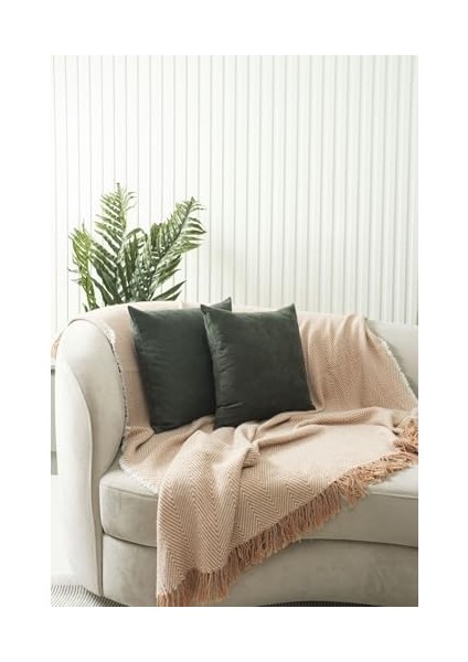 Home Yeşil Sade Panorama Kırlent Kılıfı Çok Farklı Renk Seçeneğiyle, 30 x 50