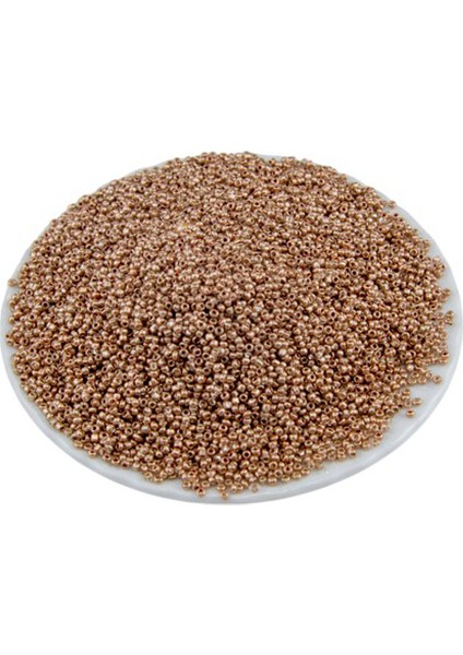 Açık Rose (11/0) 2 mm Kum Boncuğu 40 gr