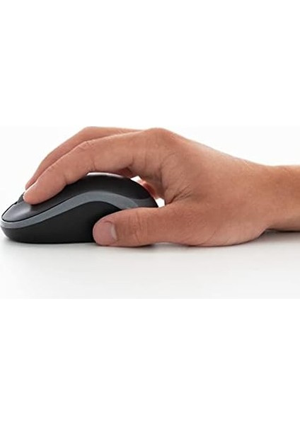 MK330 Kablosuz Klavye ve Mouse Seti, Multimedya Tuşları, Sıvı Dökülmesine Dayanıklı, 10 M Kullanım Mesafesi, Türkçe Q Klavye, Siyah
