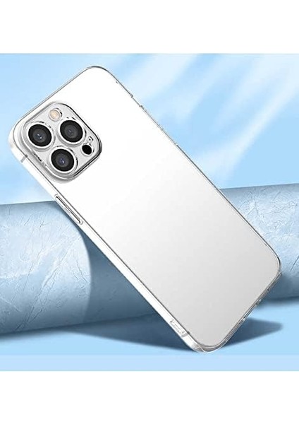 iPhone 14 Pro Kılıf Şeffaf Kamera Korumalı Silikon