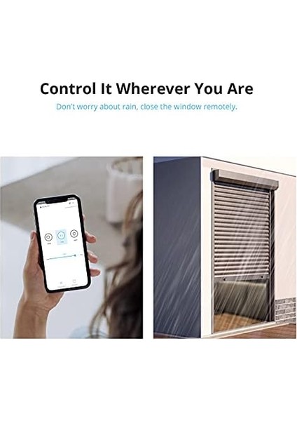 Güç Ölçümlü Wifi Akıllı Perde Anahtarı Tüv Sertifikalı, Dualr3 Çift Röle Dıy Perde, Panjur, Panjur, Iki Yönlü Akıllı Anahtar, Alexa ve Google Home ile Çalışır (1 Paket)
