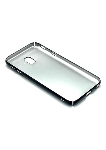 Galaxy J3 Pro Uyumlu Sert Rubber Silikon Kılıf (Siyah)