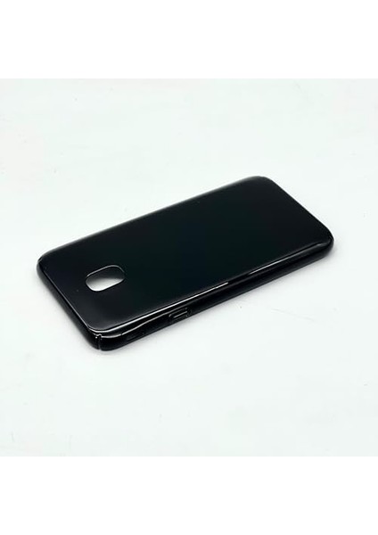Galaxy J3 Pro Uyumlu Sert Rubber Silikon Kılıf (Siyah)