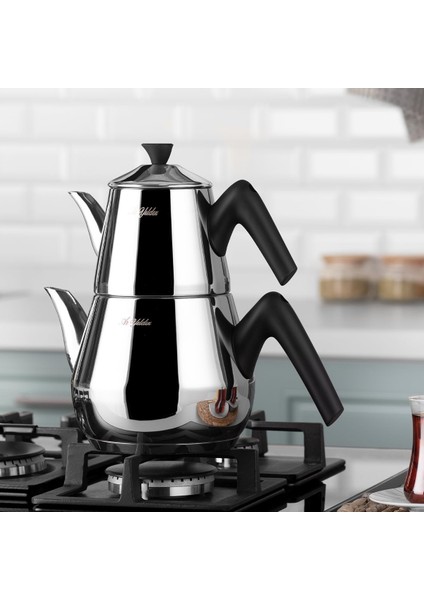 Optimal Orta Boy Çaydanlık Takımı 1,5 Litre