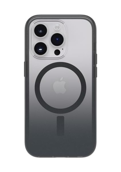 iPhone 14 Pro Için Magsafe ile Şeffaf Kılıf Serisi, Darbeye Dayanıklı, Düşmeye Dayanıklı, Ultra Ince, Koruyucu Kılıf, 2x Askeri Standartlara Göre Test Edilmiştir, Obsidiyen