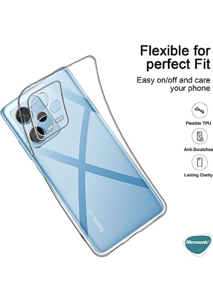 Xiaomi Redmi Note 12 Için Kılıf Transparent Soft Şeffaf [redmi Note 12 ile Uyumlu Kılıf - Şeffaf]