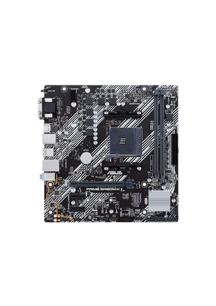 Prime B450M-K Iı Amd B450 Am4 Ddr4 4400 Hdmı Dvı VGA M2 Usb3.2 Matx Bios Flashback Anakart