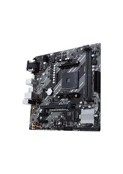 Prime B450M-K Iı Amd B450 Am4 Ddr4 4400 Hdmı Dvı VGA M2 Usb3.2 Matx Bios Flashback Anakart