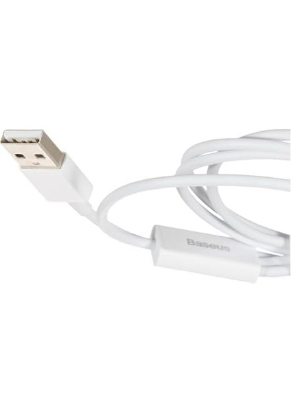 Superior Hızlı Şarj Özellikli USB To M+L+C 3.5A Kablo 0.5m.-Beyaz
