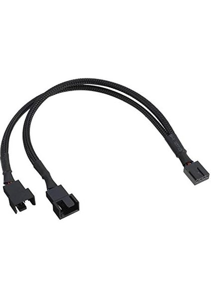 5025 Fan Çoklayıcı Y Pwm 4 Pin Splitter Çoklayıcı Switch Kablosu