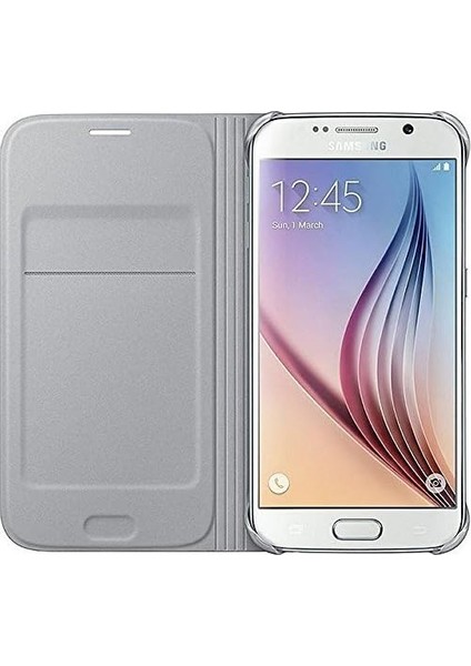 Galaxy S6 Flip Wallet (Tekstil) Orjinal Siyah EF-WG920BBEGWW modelleri