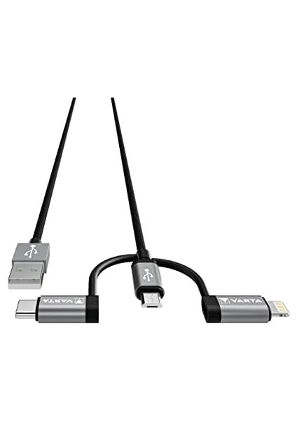 Kablo 3ın1 USB A -Lıght/m-Usb/t. C
