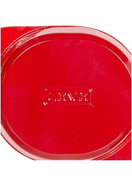 Lv P Ek 2427 Metal Dikdörtgen Ekmek Tenceresi, 24X27,KIRMIZI