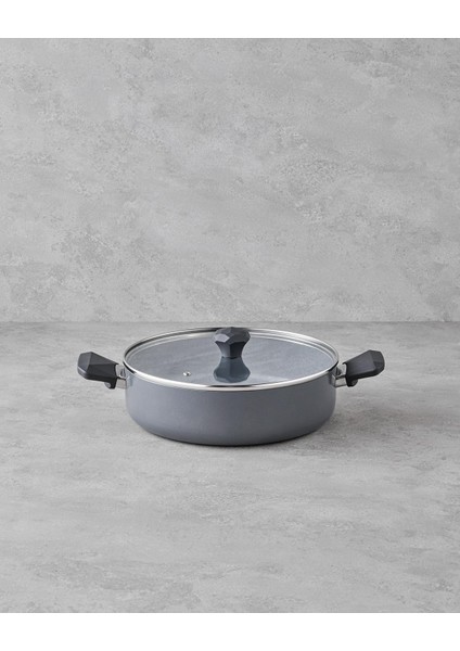 Home Prego Cerawell Tencere 24 cm Gri