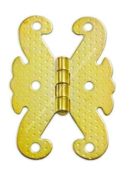 Hırdavat Kelebek Menteşe Metal 32 * 40MM Sarı (2 Adet)