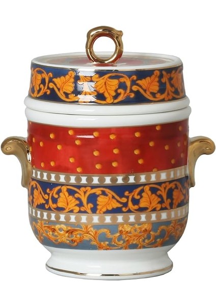 Art Clarissa Bone Kulplu Kavanoz 16 cm