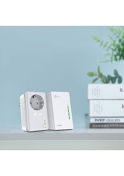 TL-WPA4226KIT, AV600 N300 Mbps Wi-Fi Powerline Adaptör Kiti