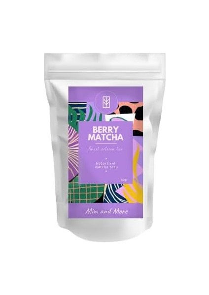 And More Berry Matcha Böğürtlenli Matcha 50 gr