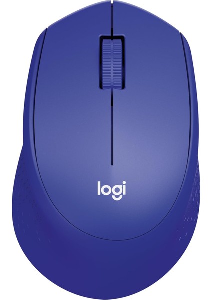 M330 Sessiz Kablosuz Mouse, Pc, Mac, Dizüstü Bilgisayar Için, USB Mini Alıcı ile 2.4ghz, 1000 Dpı Optik, 18 Ay Pil Ömrü, Sağ Elle Kullanıma Uygun, Mavi
