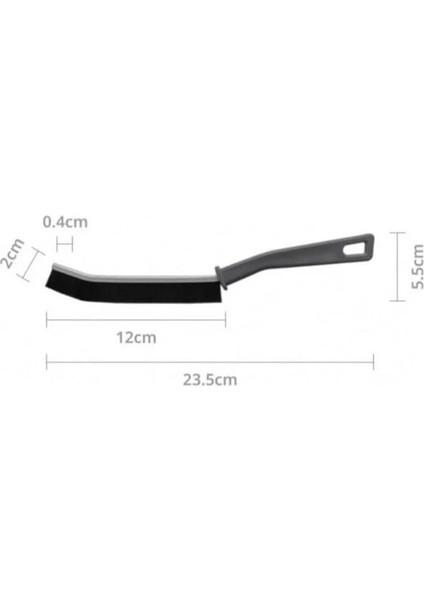 Çok Fonksiyonlu Temizleme Fırçası, Sert Kıllı Köşe Temizleme Fırçası, Pencere Oluğu Temizleme Fırçası, Köşe Temizleme Fırçası, Derz Temizleyici, Banyo, MUTFAK,(2ADET)