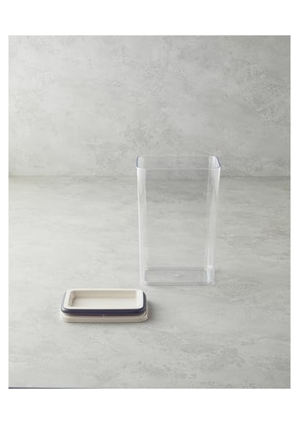 Home Colessa Plastik Saklama Kabı 700 ml Krem