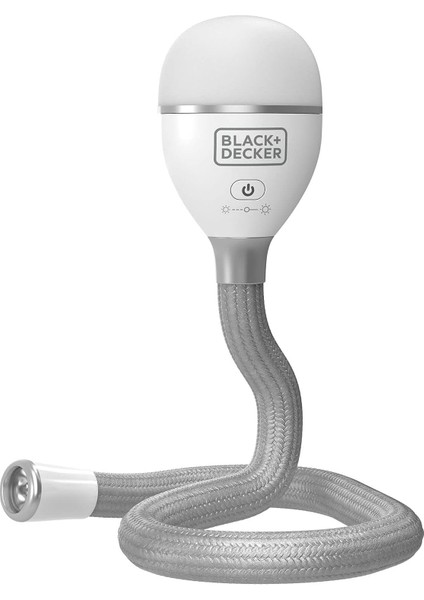 Snake Light 2 Ayar Kademeli Esnek ve Şarj Edilebilir Lamba, Yılan Işık