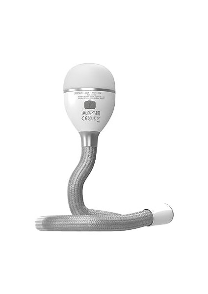 Snake Light 2 Ayar Kademeli Esnek ve Şarj Edilebilir Lamba, Yılan Işık