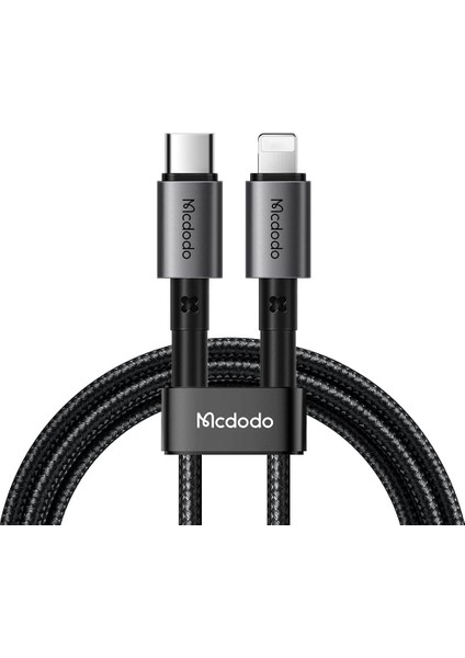 CA-2850 36W Typec Iphone Hızlı Şarj Data Kablo 1.2m-Siyah