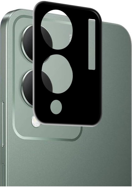 Vivo Y17S Kamera Lens Koruma Camı V2 Siyah