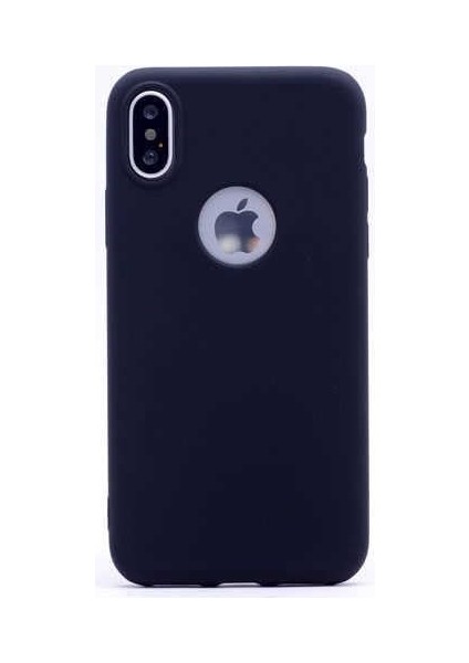 iPhone Slim Fit Ince Silikon Kılıf (Siyah, iPhone Xr)