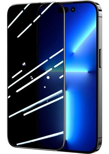 iPhone ile Uyumlu Hd Full Kaplayan Premium Hayalet Ekran Koruyucu Cam (Iphone 14 Pro Max)