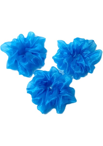 Büyük Organze Scrunchie - Yumuşak Dokulu Saç Tokası modelleri