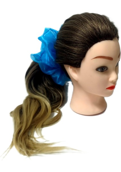 Büyük Organze Scrunchie - Yumuşak Dokulu Saç Tokası indirimleri
