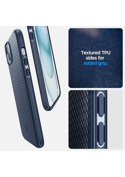 iPhone 15 Plus Kılıf Mag Armor Magfit Magsafe Özellikli Navy Blue - ACS06672