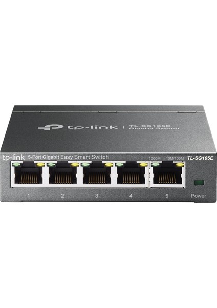 TL-SG105E, 5-Port 10/100/1000 Mbps Gigabit Easy Smart Switch