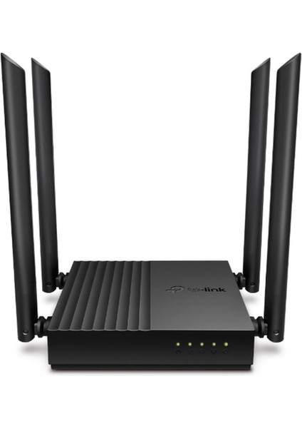 Archer C64, AC1200 Mbps, Mu-Mımo, 4 Gigabit Lan Bağlantı Noktası, Beamforming, Wpa3, Access Point Modu, Ebeveyn Denetimleri, Dual-Band Wi-Fi 5 Router